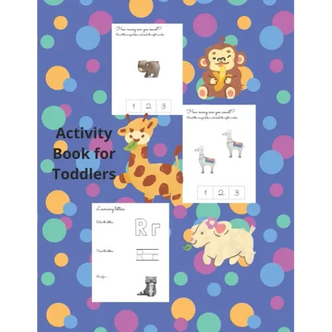 Activity Book for children -Montessori - Size A 4 - 101 pages