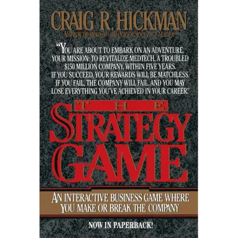 The Strategy Game: An Interactive Business Game Where You Make or Break the Company