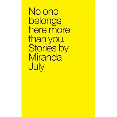 No One Belongs Here More Than You