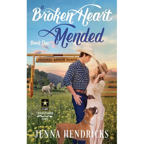 A Broken Heart Mended: A Military Sweet Cowboy Romance in Big Sky Country