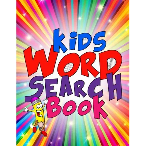 Kids Word Search Book: 50 Large Print Kids Word Find Puzzles: Jumbo Word Seek Book (8.5