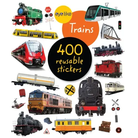 Eyelike Stickers: Trains