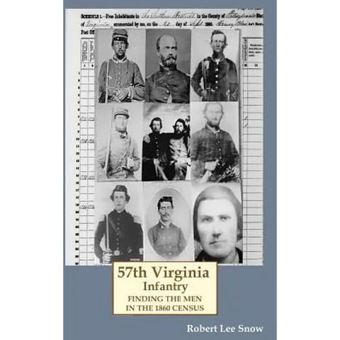 57th Virginia Infantry: Finding the Men in the 1860 Census