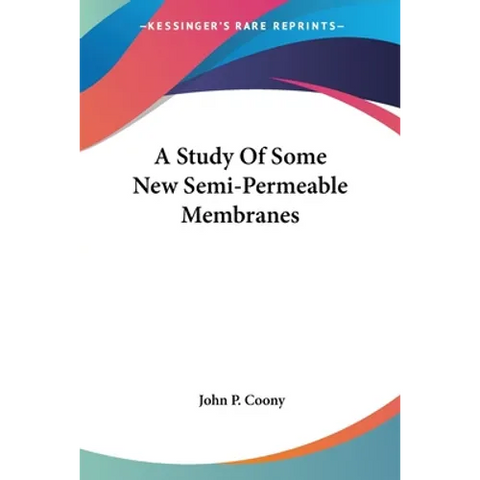A Study Of Some New Semi-Permeable Membranes