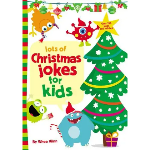 Lots of Christmas Jokes for Kids: A Funny, Laugh Out Loud Holiday Busy Book for Children with Over 250 Jokes, Riddles, and Puns