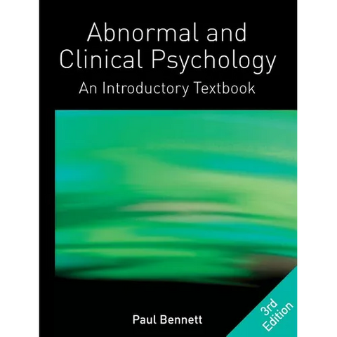 Abnormal and Clinical Psychology: An Introductory Textbook