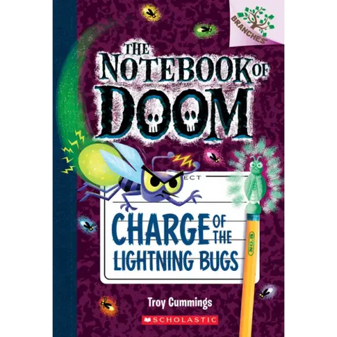 Charge of the Lightning Bugs: A Branches Book (the Notebook of Doom #8): Volume 8