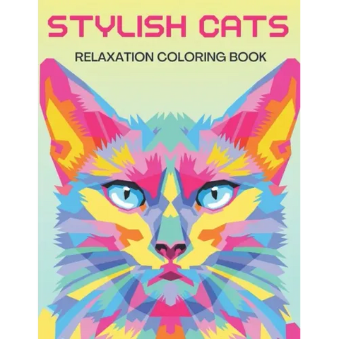Cute Cat Coloring Book: Cat coloring book for kids and adult relaxation