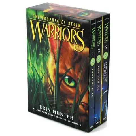 Warriors Box Set: Volumes 1 to 3: Into the Wild, Fire and Ice, Forest of Secrets