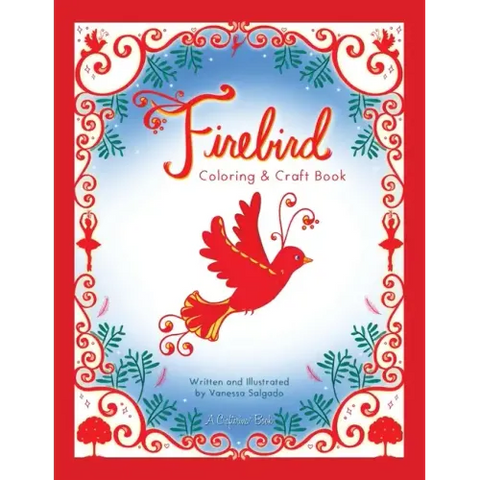 Firebird Coloring & Craft Book