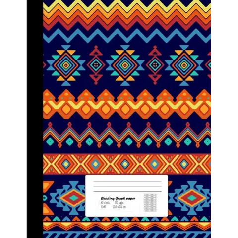 Beading Graph Paper: Graph Paper for Bead Pattern Designs Your Favorite/ Beading on a Loom / Bracelet, Jewelry, Earring, Necklace / Bead Ma