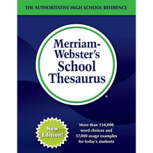 Merriam-Webster's School Thesaurus