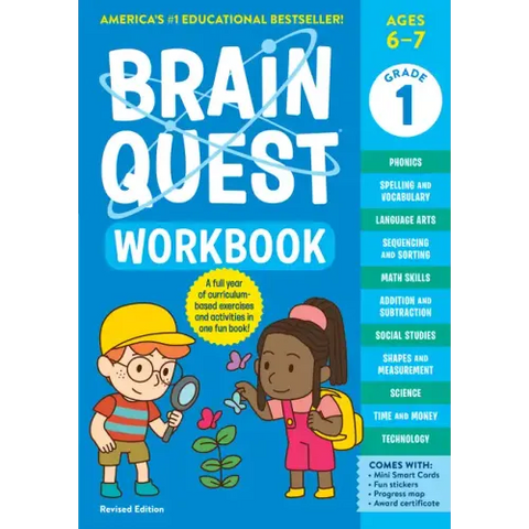 Brain Quest Workbook: 1st Grade Revised Edition