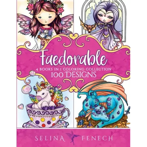 Faedorables Coloring Collection: 100 Designs
