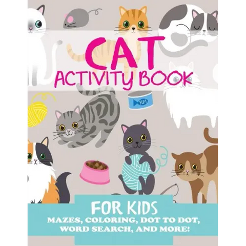Cat Activity Book for Kids