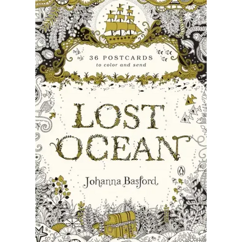 Lost Ocean: 36 Postcards to Color and Send
