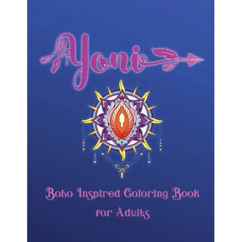 Yoni Boho Inspired Coloring Book for Adults