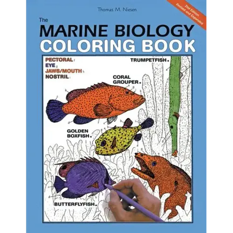The Marine Biology Coloring Book, 2nd Edition: A Coloring Book