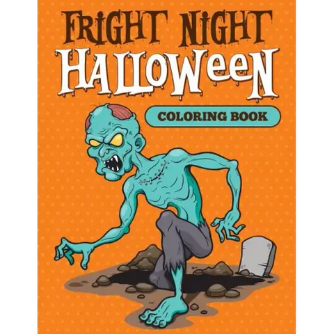 Fright Night: Halloween Coloring Book