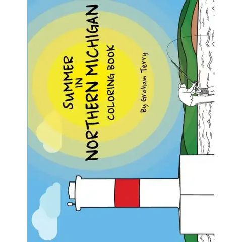 Summer in Northern Michigan Coloring Book