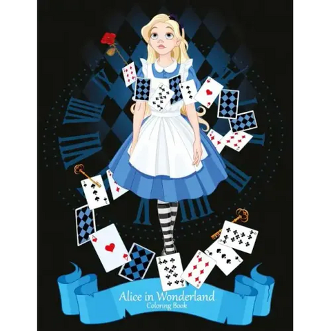 Alice in Wonderland Coloring Book 1