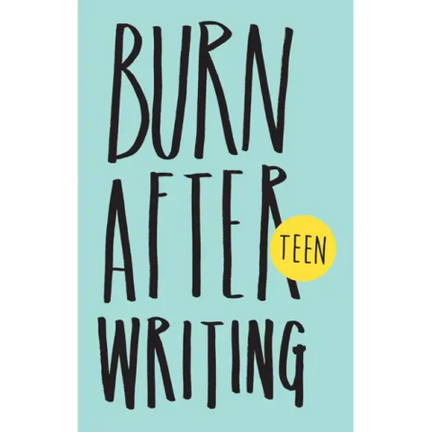 Burn After Writing Teen. New Edition