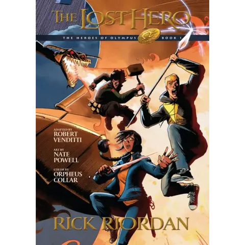 Heroes of Olympus, Book One: Lost Hero: The Graphic Novel, The-Heroes of Olympus, Book One