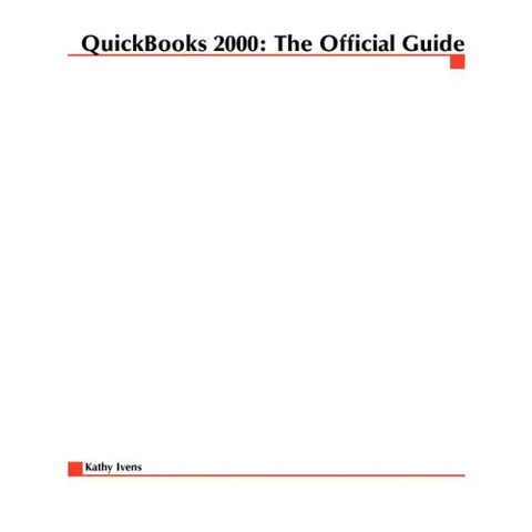 QuickBooks 2000: The Official Guide