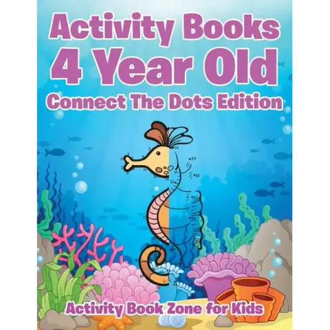 Activity Books 4 Year Old Connect The Dots Edition