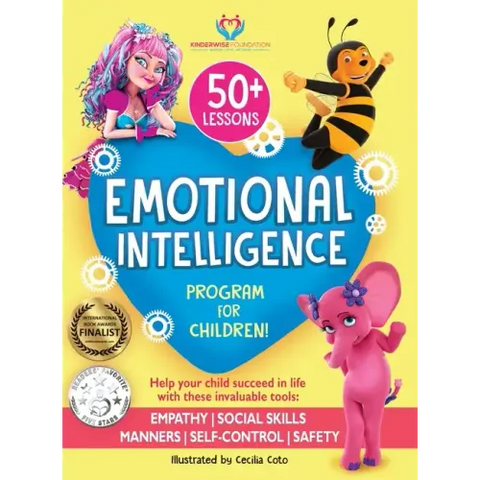 Emotional Intelligence Program for Children featuring Sparkelina: 58 Lessons (5 books in 1)