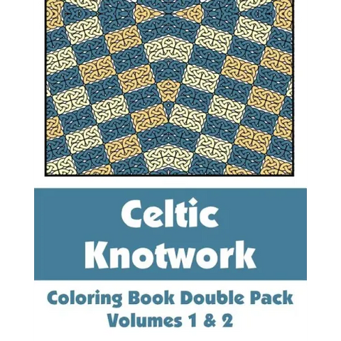 Celtic Knotwork Coloring Book Double Pack (Volumes 1 & 2)