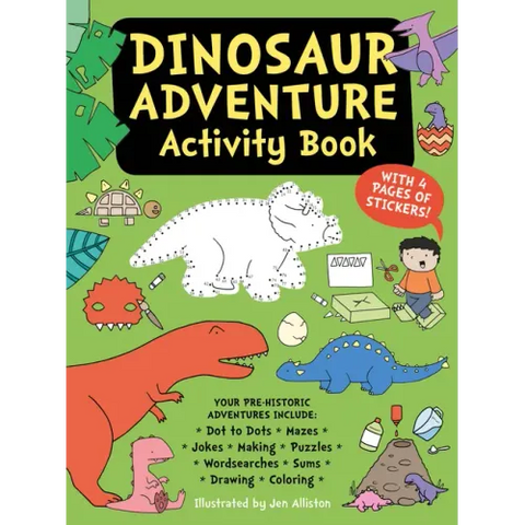 Dinosaur Adventure Activity Book