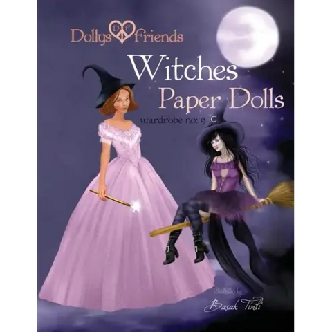 Dollys and Friends, Witches Paper Dolls, Wardrobe No: 9