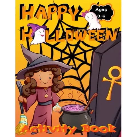Happy Halloween Activity Book for Kids