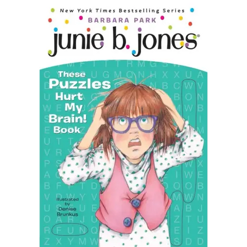 Junie B. Jones: These Puzzles Hurt My Brain! Book