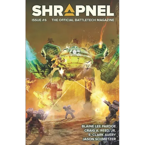 BattleTech: Shrapnel, Issue #6 (The Official BattleTech Magazine)
