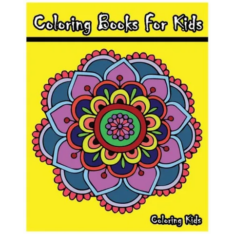 Coloring Books For Kids: +100 Mandala Coloring Pages