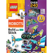 Lego(r) Books. Build and Stick: Robots