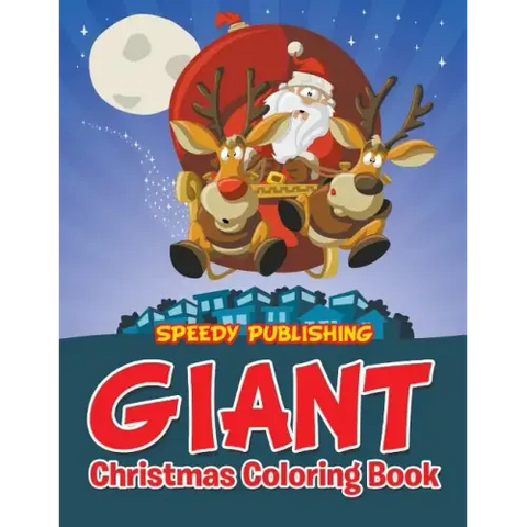 Giant Christmas Coloring Book