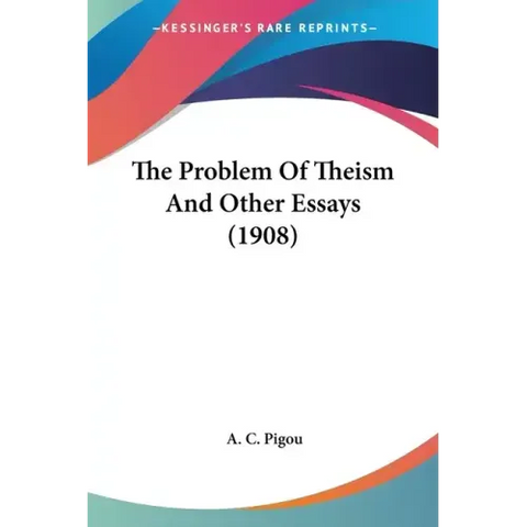 The Problem Of Theism And Other Essays (1908)