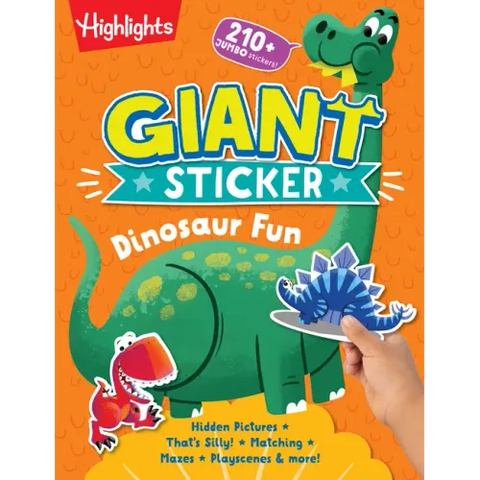 Giant Sticker Dinosaur Fun