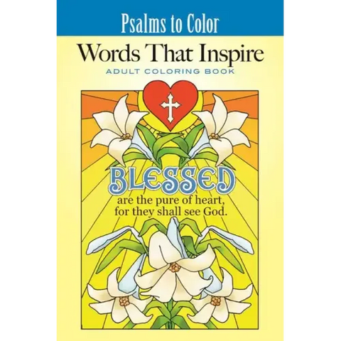 Psalms to Color: Words That Inspire
