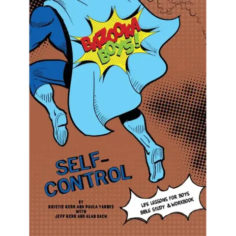 Bazooka Boy's, Self Control Bible Study and Workbook