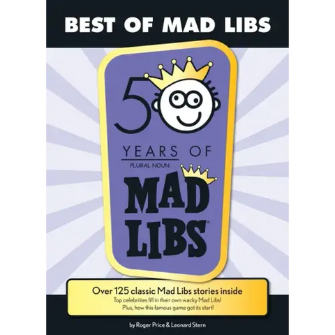 Best of Mad Libs: Over 125 Classic Mad Libs Stories Inside