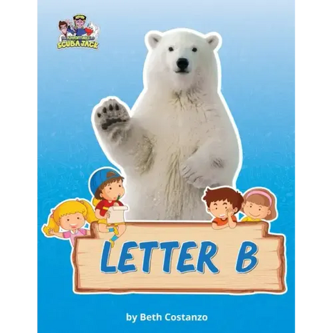 Letter B/Bears Activity Workbook for Kids 2-6