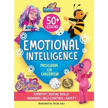 Emotional Intelligence Program for Children featuring Sparkelina: 58 Lessons (5 books in 1) - Hardcover