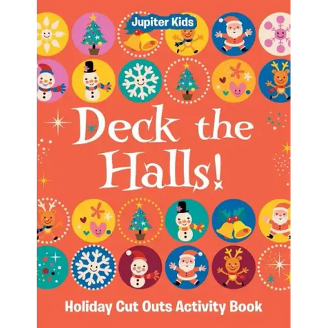 Deck the Halls! Holiday Cut Outs Activity Book
