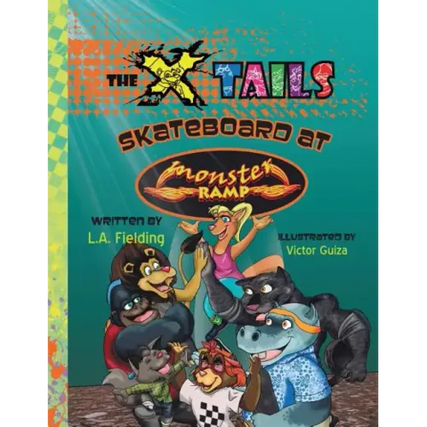 The X-tails Skateboard at Monster Ramp