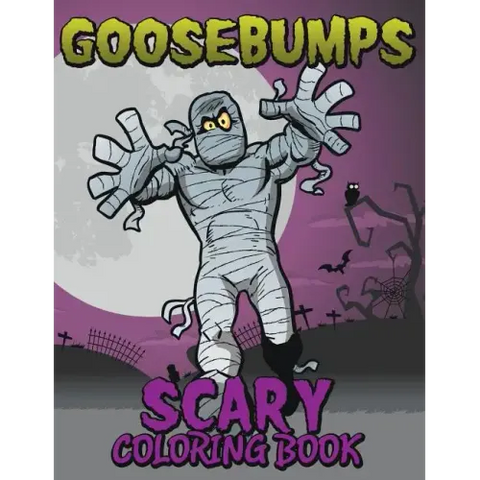 Goosebumps Scary Coloring Book