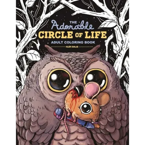 The Adorable Circle of Life Adult Coloring Book
